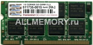1GB DDR PC3200 SO-DIMM CL3 Transcend