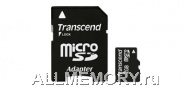Карта памяти 1GB microSD/TransFlash, Transcend