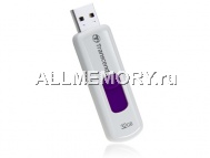 Флеш накопитель 32GB USB 2.0 JetFlash 530, белый, Transcend