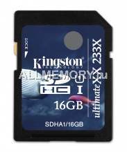 Карта памяти 16 GB Secure Digital UltimateXX UHS-I, Kingston