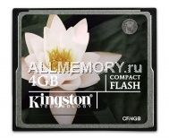 Карта памяти 4GB CompactFlash Card 24X, Kingston