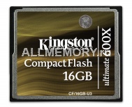Карта памяти 16GB CompactFlash Card, Ultimate 600x, Kingston