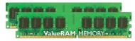 2GB DDR2 PC3200 DIMM ECC Reg CL3 Kingston ValueRAM single rank x8 kit of 2