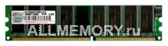 512MB DDR PC3200 DIMM CL3 Transcend x8