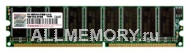 1GB DDR PC3200 DIMM ECC CL3 Transcend dual rank x8