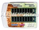 512MB DDR PC2700 DIMM CL2.5 Transcend kit of 2