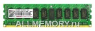 1GB DDR3 PC10600 DIMM ECC Reg CL9 Transcend single rank x8